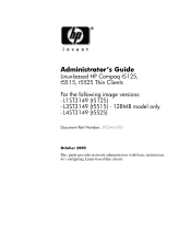 HP t5525 Administrator's Guide: Linux-based HP Compaq t5125, t5515, t5525 Thin Clients - for image Lxxx3149