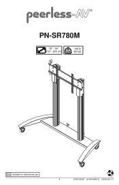 Sharp PN-SR780M Assembly Guide