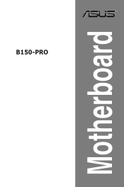 Asus B150-PRO Users manual English