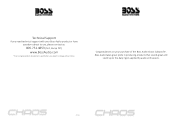 Boss Audio CH10DVC User Manual