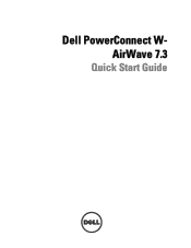 Dell PowerConnect W-Airwave W-Airwave 7.3 Quick Start Guide