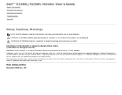 Dell S2340L User Guide