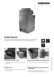 Karcher ID 650/75 Afc Z22 Product information