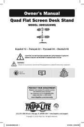 Tripp Lite DDR1026MQ Owners Manual for DDR1026MQ Multi-language
