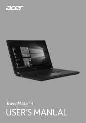 Acer TravelMate P449-M User Manual W10 Non-Touch