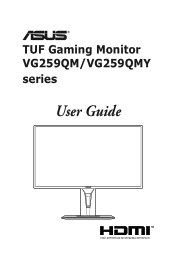 Asus TUF GAMING VG259QMY VG259QMVG259QMY Series User Guide