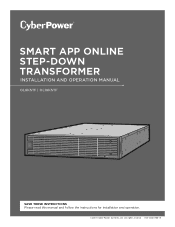 CyberPower OL8KRTF User Manual 1