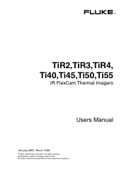Fluke Ti50FT-10/20 User Manual