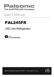 Palsonic pal245fr User Manual