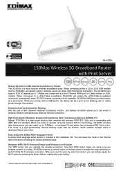 Edimax 3G-6200n Datasheet