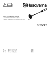 Husqvarna 525DEPS MADSAW Owner Manual