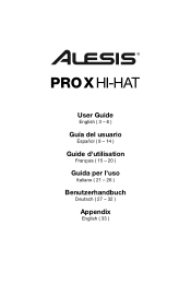 Alesis Pro X Hi-Hat User Guide
