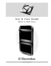 Electrolux E30EW85GSS Owners Guide