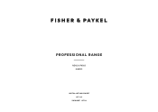 Fisher and Paykel RGV2-366-N_N Installation Guide
