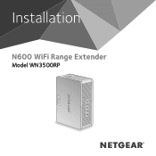 Netgear WN3500RP Installation Guide