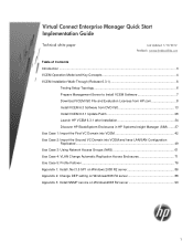 HP Virtual Connect Flex-10/10D Module Enterprise Edition for BLc7000 Virtual Connect Enterprise Manager Quick Start Implementation Guide