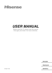 Hisense 65U8G User Manual