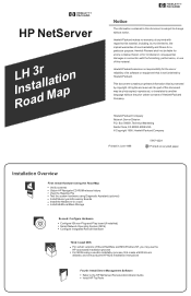 HP LC2000r HP Netserver LH 3r Installation Roadmap