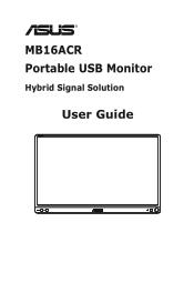 Asus ZenScreen MB16ACR Series User Guide