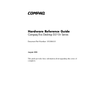 Compaq D310v Hardware Reference Guide