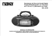 Naxa NDL-287M Spanish manual