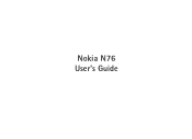 Nokia N76 User Guide