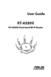 Asus RT-AX89X users manual in English