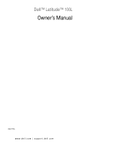 Dell Latitude 100L Owner's Manual