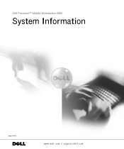 Dell Precision M40 System Information Guide
