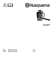 Husqvarna 340iBT Owner Manual