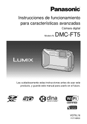 Panasonic DMC-FT5 DMC-FT5: Advanced Operating Manual (Spanish)