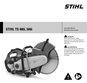 Stihl TS 480i STIHL Cutquik Instruction Manual