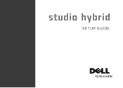 Dell Studio Hybrid D140G Studio Hybrid Setup Guide
