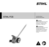 Stihl FCS Attachment Instruction Manual