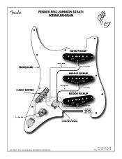 Fender Eric Johnson Signature Stratocaster Pickups Eric Johnson Signature Stratocaster Pickups Wiring Diagram