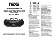Naxa NPB-256 NPB-256 Spanish Manual