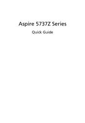 Acer Aspire 5737Z Quick Start Guide