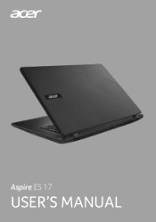 Acer Aspire ES1-732 User Manual W10