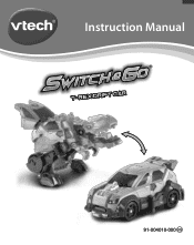 Vtech Switch & Go T-Rex Drift Car User Manual