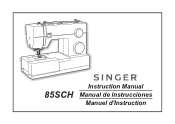 Singer 85SCH and 850SCH SCHOLASTIC COMBO Instruction Manual