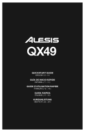 Alesis QX49 Quick Start Guide