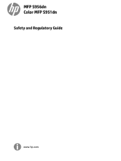 HP MFP S956 Safety and Regulatory Guide