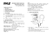 Pyle PLMT56 PLMT56 Manual 1