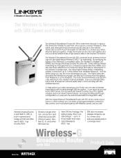 Cisco WRT54GX Brochure
