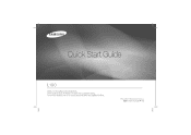 Samsung L100 Quick Guide Easy Manual Ver.4.0 (English, Arabic, Chinese, French, Indonesian, Thai, Turkish)