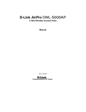 D-Link DWL-5000AP Product Manual