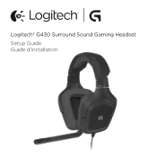 Logitech G430 Getting Started Guide