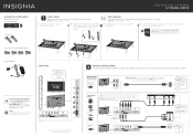 Insignia NS-32D420NA16 Quick Setup Guide (English)