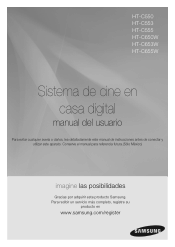 Samsung HT-C550 User Manual (user Manual) (ver.1.0) (Spanish)