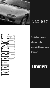 Uniden LRD987 English Owners Manual